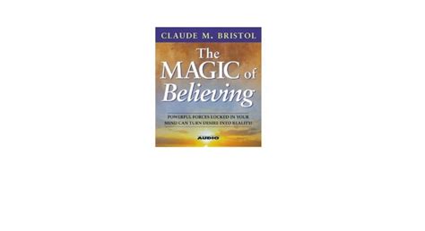 Master the Art of Believing with a Free Audio Book